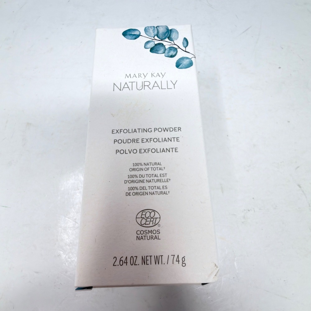 Mary Kay Naturally Exfoliating Powder Women 2.64oz White 100% Natural Origin